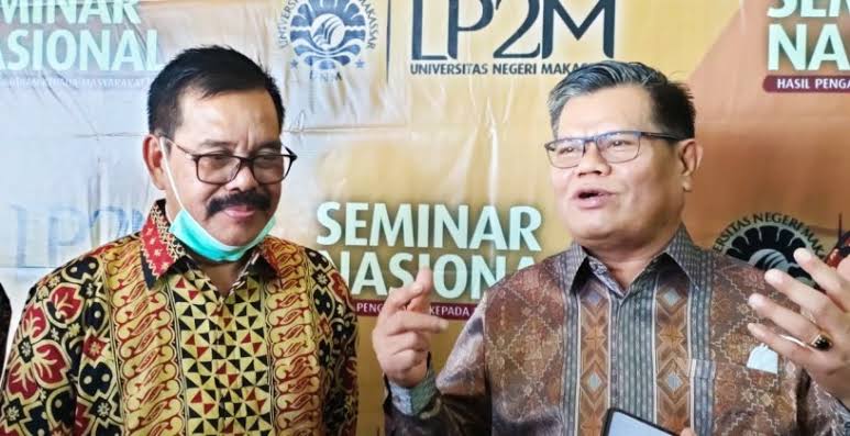 Rektor Universitas Negeri Makassar (UNM) Prof Husain Syam.