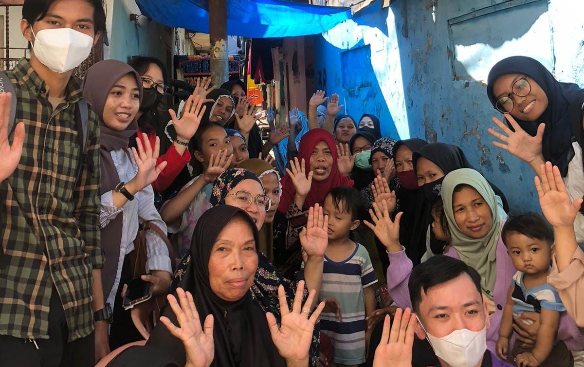 Yayasan Masyarakat Peduli Tuberkulosis (Yamali TB) yang memaknai kemerdekaan tahun ini dengan melakukan penyuluhan tentang TBC di 78 titik di kota Makassar, Kamis (17/8/2023).