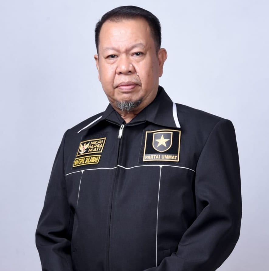 Ketua DPD Partai Ummat Makassar Natspul Sulaiman.