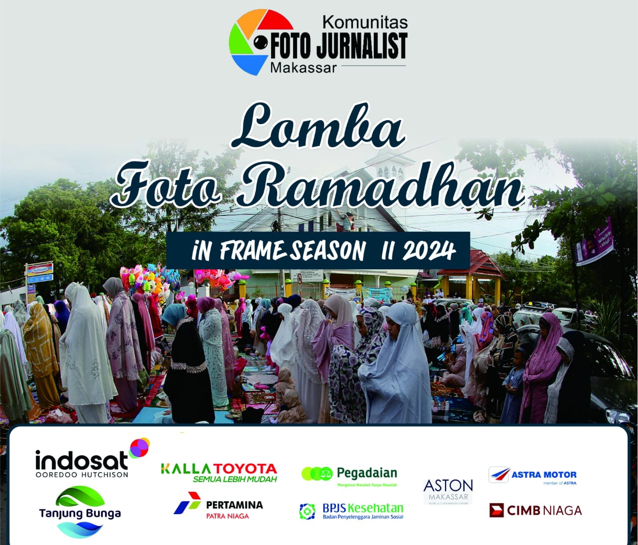 Komunitas Foto Jurnalis Makassar (KFJM) kembali menggelar lomba foto Ramadan berskala nasional.