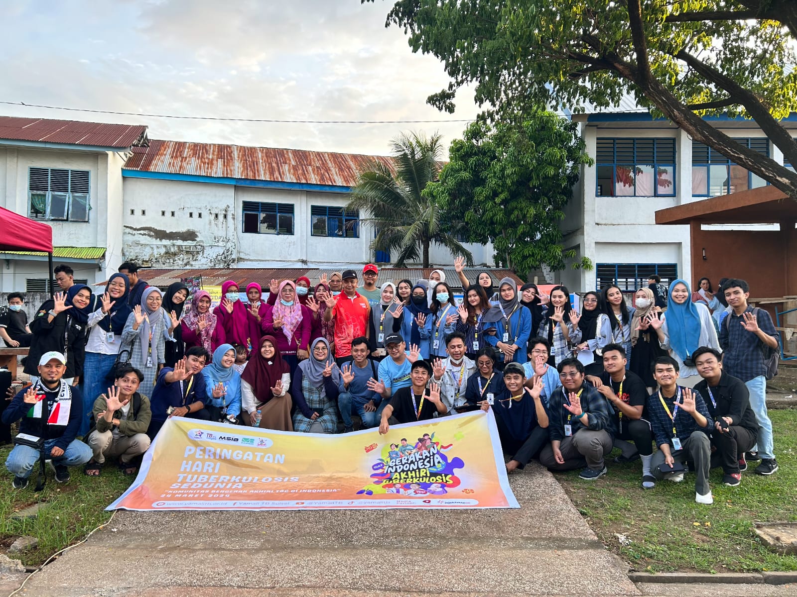 Dalam rangka Word TB Day atau Hari Tuberculosis (TB) se-Dunia yang diperingati setiap tanggal 24 Maret, YAMALI TB Sulsel terus edukasi masyarakat bahaya penyakit TBC.