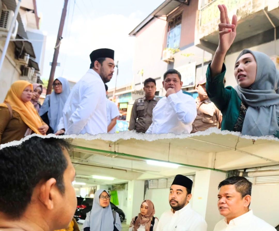 Panitia Khusus (Pansus) Pengelolaan Limbah B3 DPRD Kota Makassar melakukan inspeksi mendadak (sidak) diberapa titik, Senin (27/5/2024).