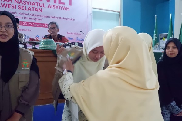 Pembentukan tim Media Nasyiah (MediNA) dilakukan pada momentum Pembukaan Musyawarah Kerja Wilayah (Musykerwil) I Pimpinan Wilayah (PW) Nasyiatul Aisyiyah Sulsel di Kabupaten Pinrang, Jumat (23/8/2024).