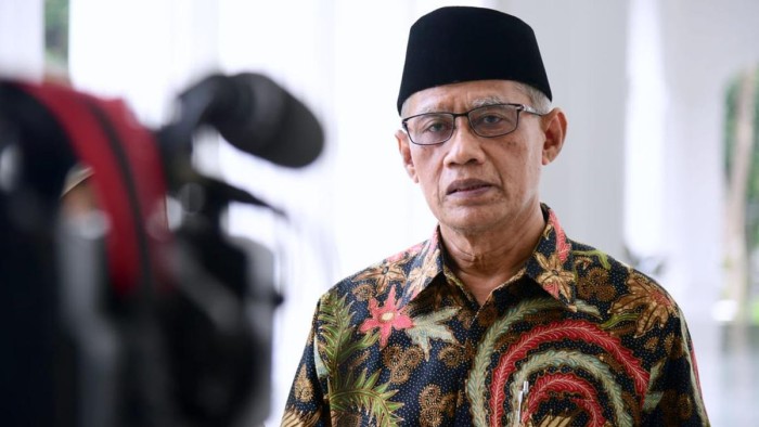 Ketua Umum Pimpinan Pusat Muhammadiyah Prof Haedar Nashir.