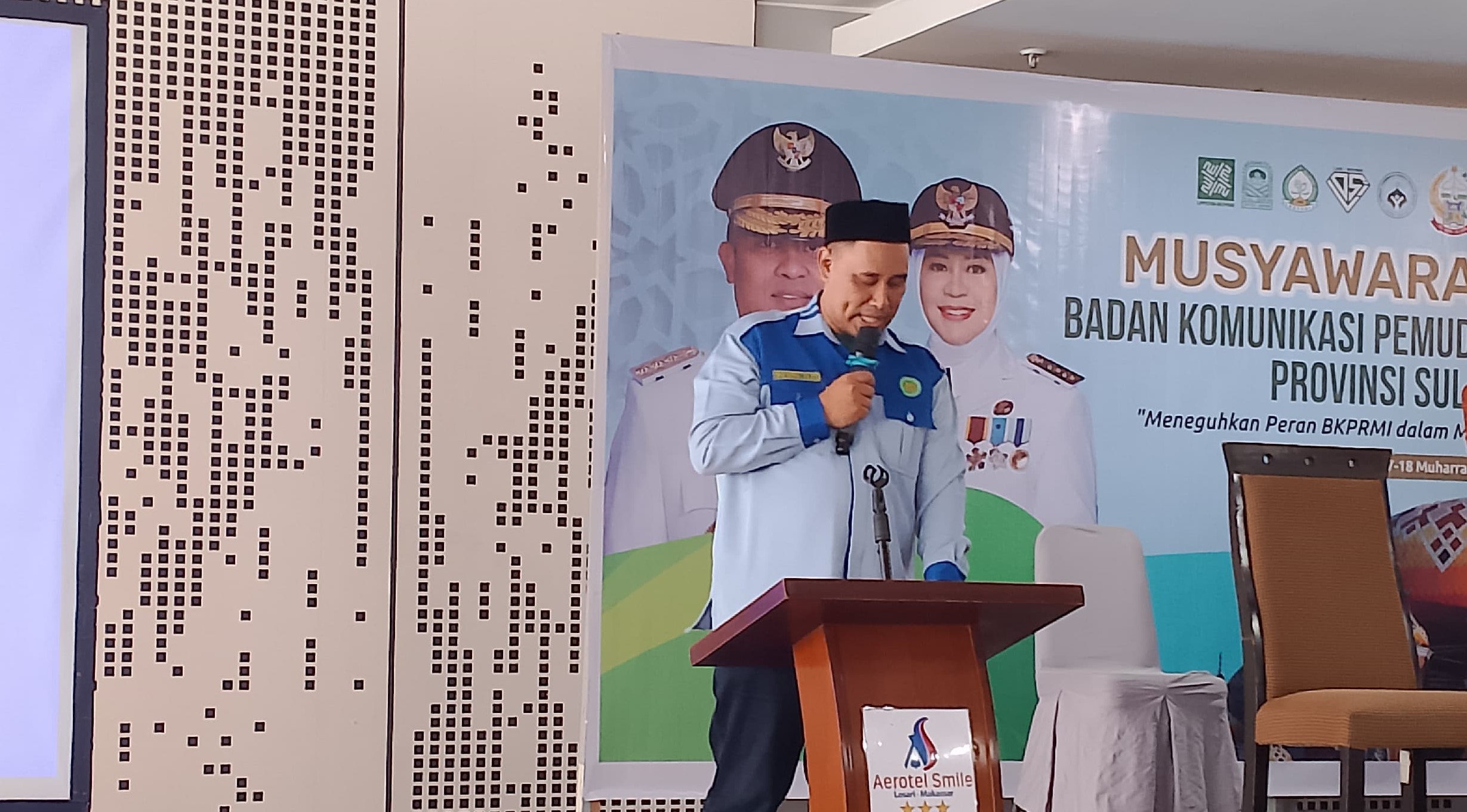 Mantan Ketua BKPRMI Maros Asri Said menjadi ketua terpilih pada Musyawarah Wilayah (Muswil) BKPRMI Sulawesi Selatan.