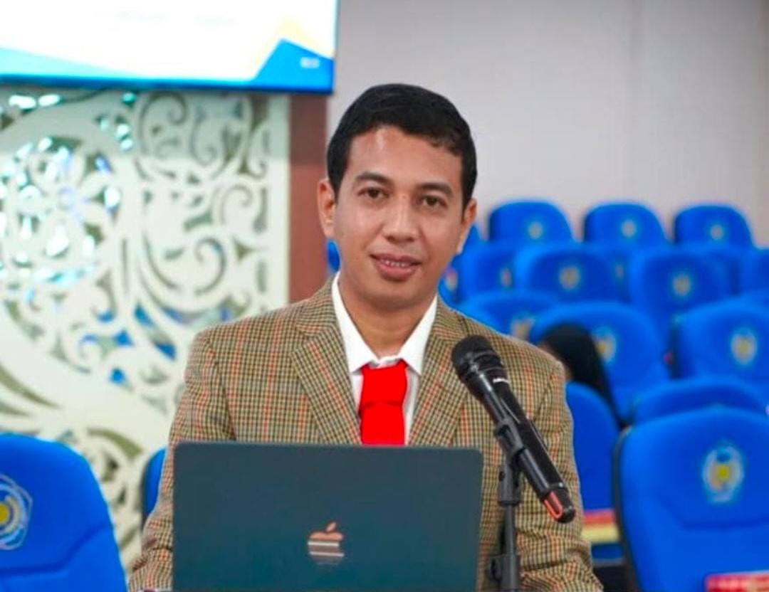 Muh. Alka pada Sidang promosi doktor Program Pascasarjana Universitas Muhammadiyah (Unismuh) Makassar