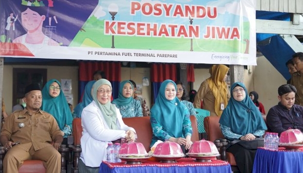 Tim Penggerak PKK Kota Parepare mengapresiasi langkah Yayasan Cahaya Pelita Sehati yang meluncurkan Posyandu Kesehatan Jiwa di Jalan Panti Asuhan No. 47, Kelurahan Ujung Lare, Kecamatan Soreang, Kota Parepare, Selasa (22/7/2025).