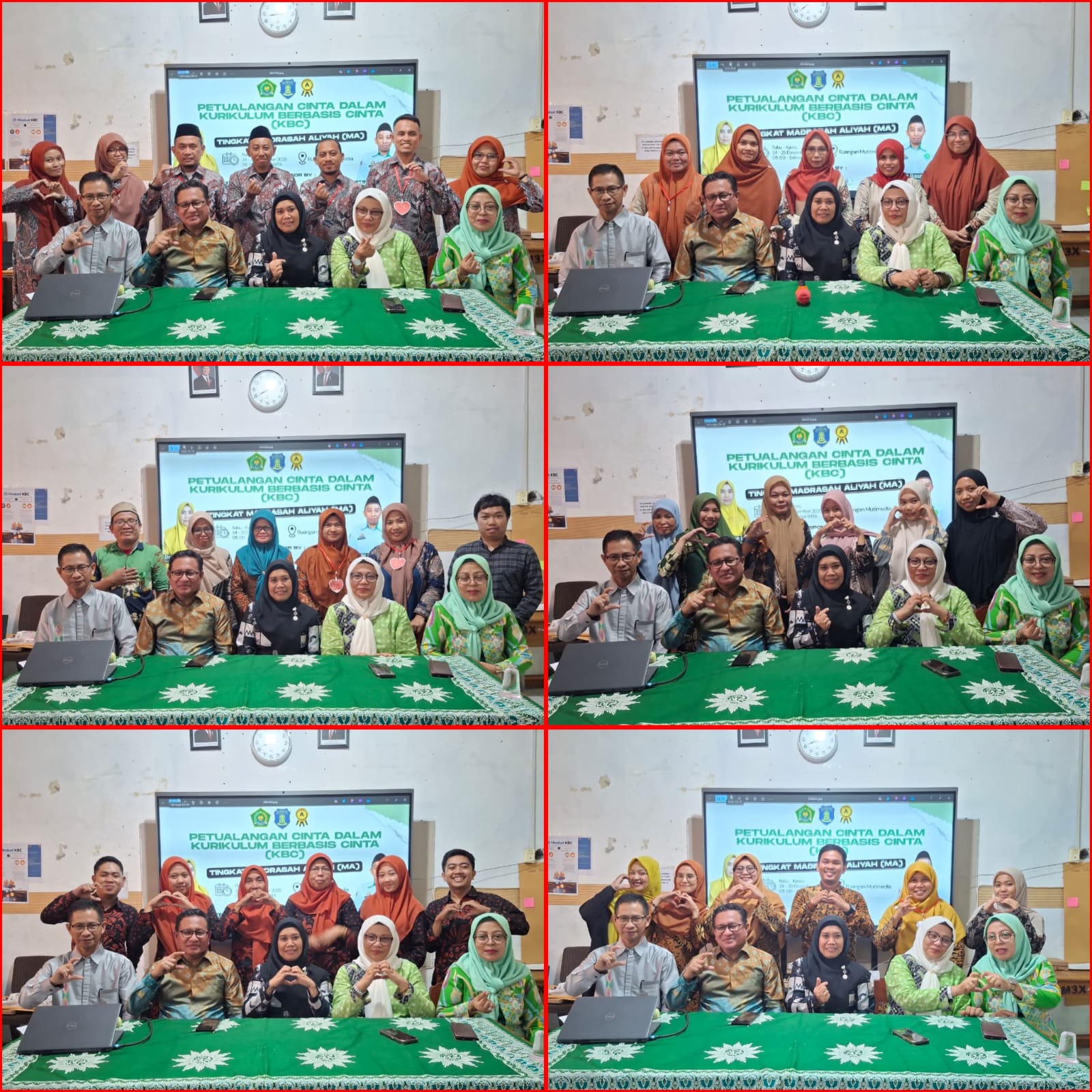 Bimtek dengan tajuk "Petualangan Cinta Dalam Kurikulum Berbasis Cinta (KBC) Tingkat Madrasah Aliyah Swasta (MAS)" ini dilaksanakan di Ruangan Multimedia MAS Muallimin Muhammadiyah Cabang Makassar, Jl. Muhammadiyah Makassar, 24 - 25 Desember 2025.
