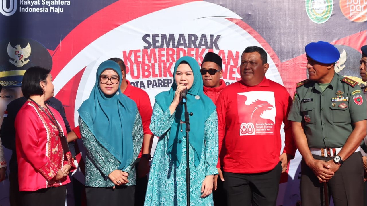 Ketua PKK Parepare Andi Arfiah Tasming.