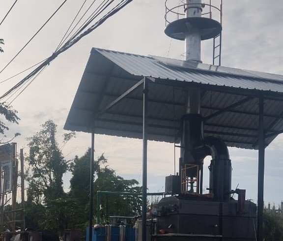 insinerator sampah di Jl Talasalapang Karunrung, Kecamatan Rappocini, Kota Makassar.
