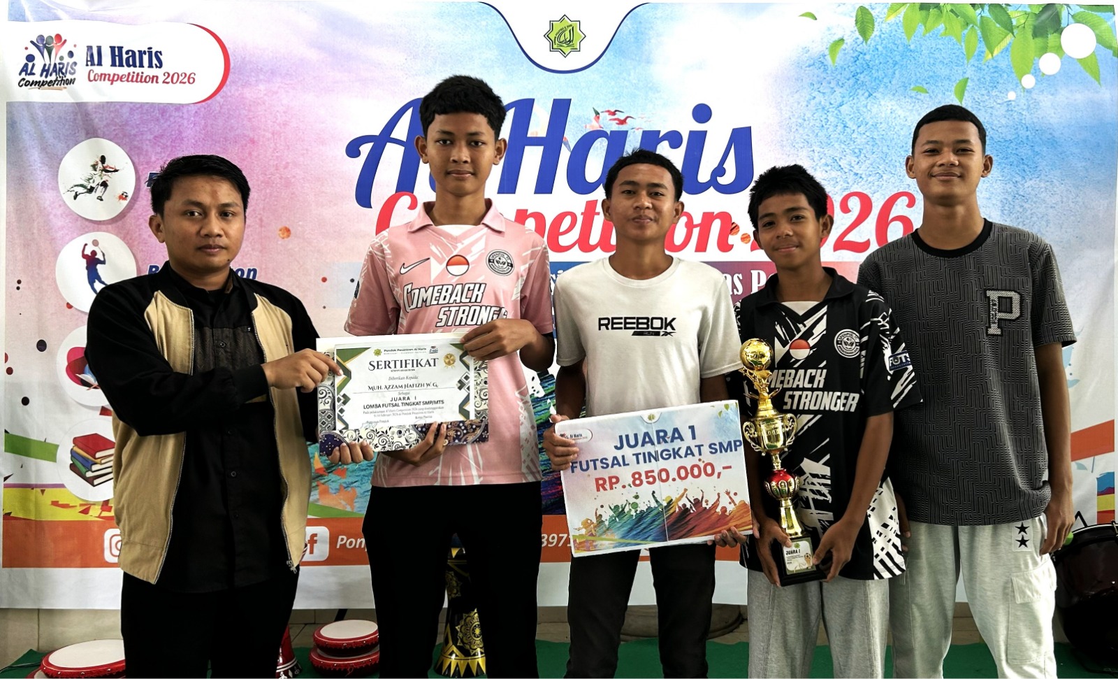 Kegiatan Al Haris Competition 2026 yang diselenggarakan oleh Pondok Pesantren Al Haris resmi ditutup, Sabtu 14 Februari 2026.