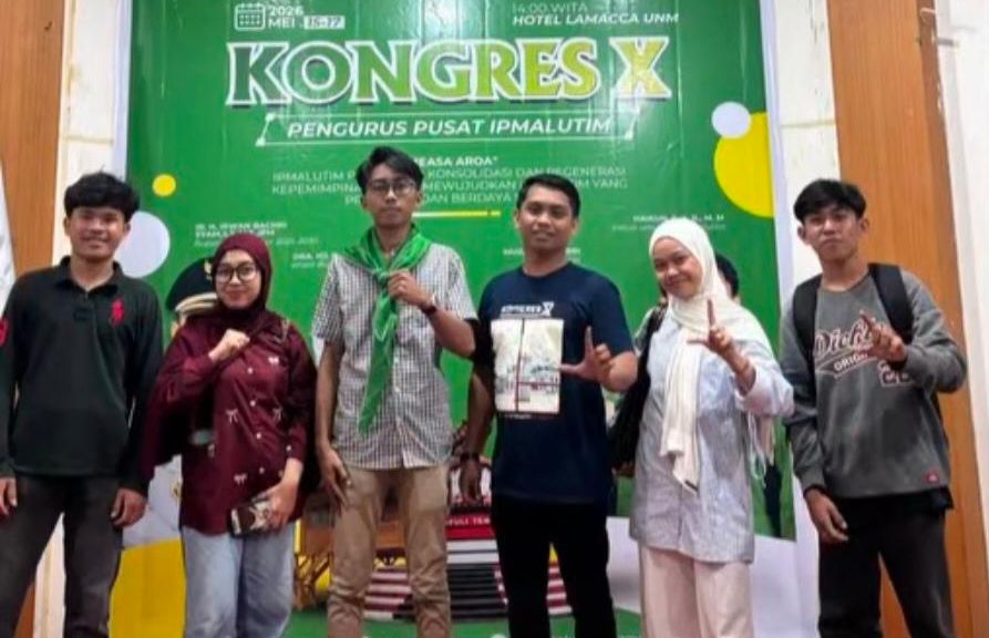 Andika Pratama Putra resmi terpilih sebagai Formatur Ketua Pengurus Pusat Ikatan Pelajar Mahasiswa Luwu Timur (PP IPMALUTIM) untuk masa bakti 2026–2028.