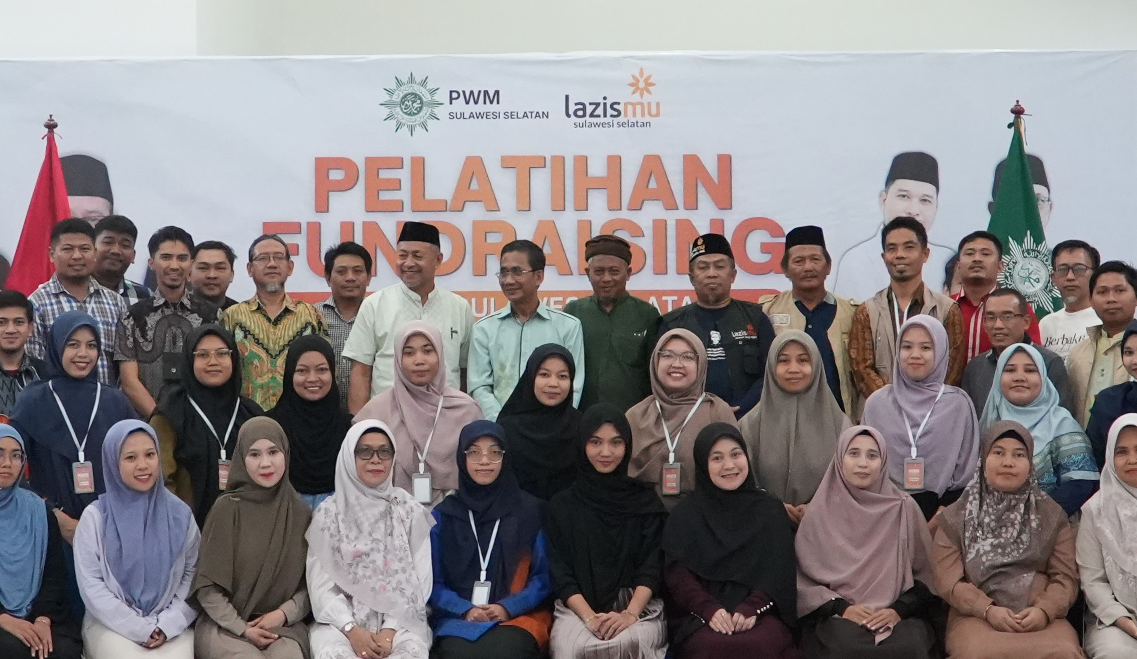 Pelatihan Fundraising yang berlangsung di Aula Pusat Dakwah Muhammadiyah Sulawesi Selatan, Makassar, Jumat hingga Ahad (5-7/6/2026).