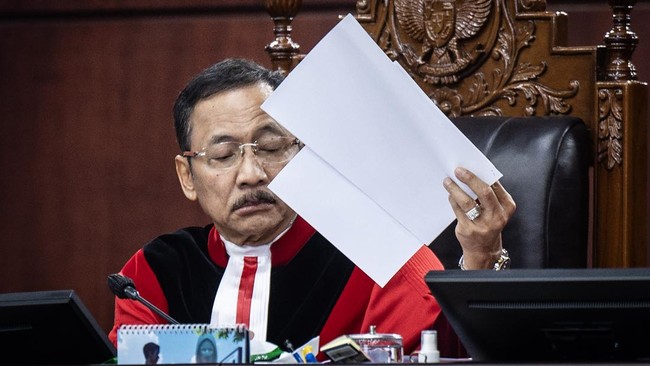 Putusan ini disampaikan oleh Ketua MK Suhartoyo di sidang pengucapan putusan Nomor 195/PUU-XXIV/2026, di MK, Jakarta, Senin (29/6/2026).