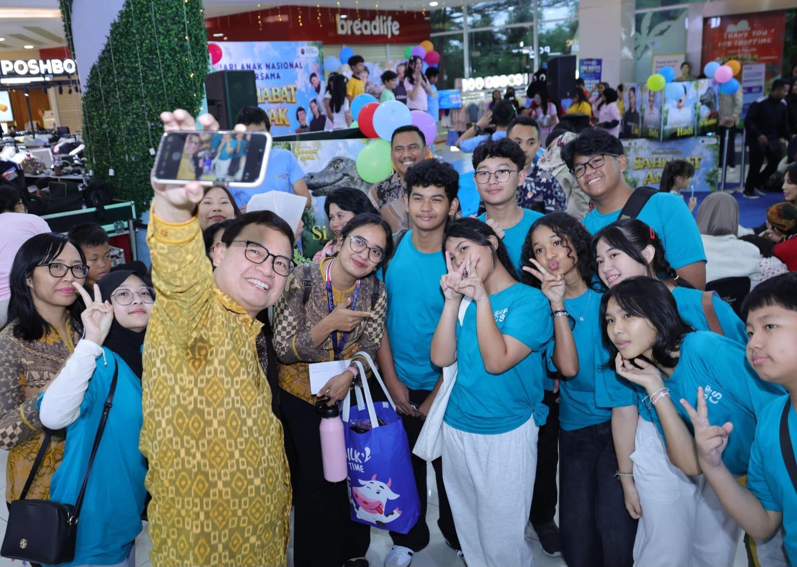 Pesan itu mengemuka dalam premiere film Sahabat Anak yang digelar bertepatan dengan Hari Anak Nasional ke-42 di Atrium Mall Bassura, Jakarta Timur, Kamis (23/7/2026).