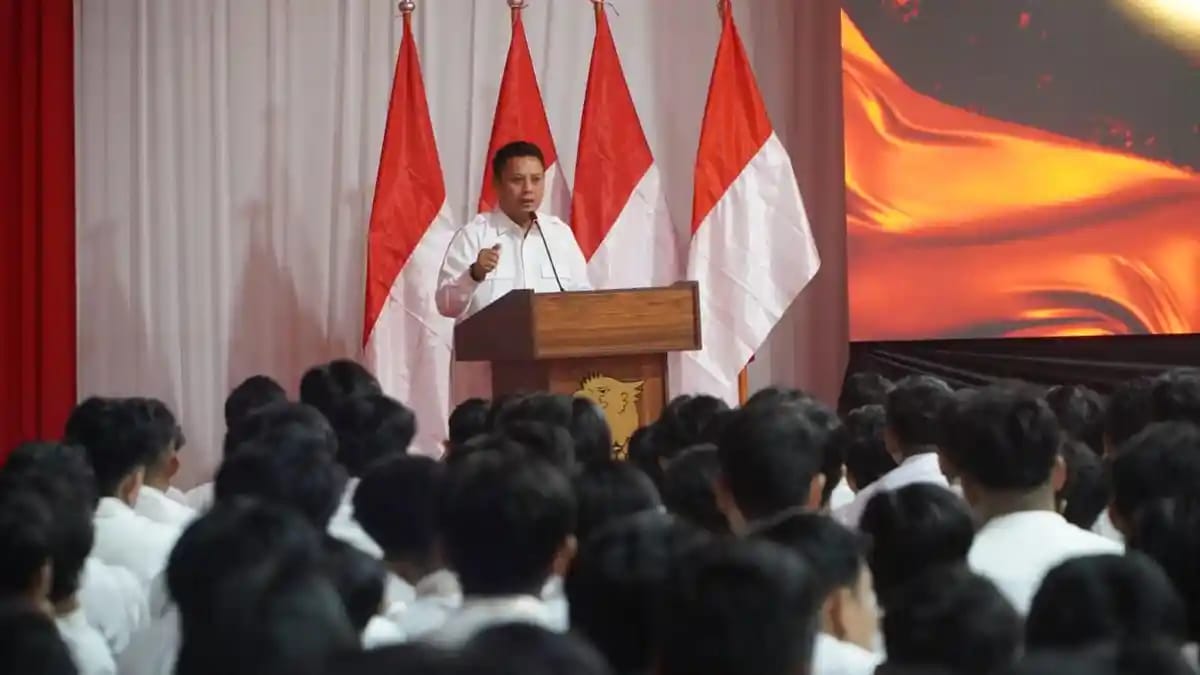 Kegiatan dipimpin Ketua DPD Gerindra Sulsel Andi Iwan Darmawan Aras (AIA).