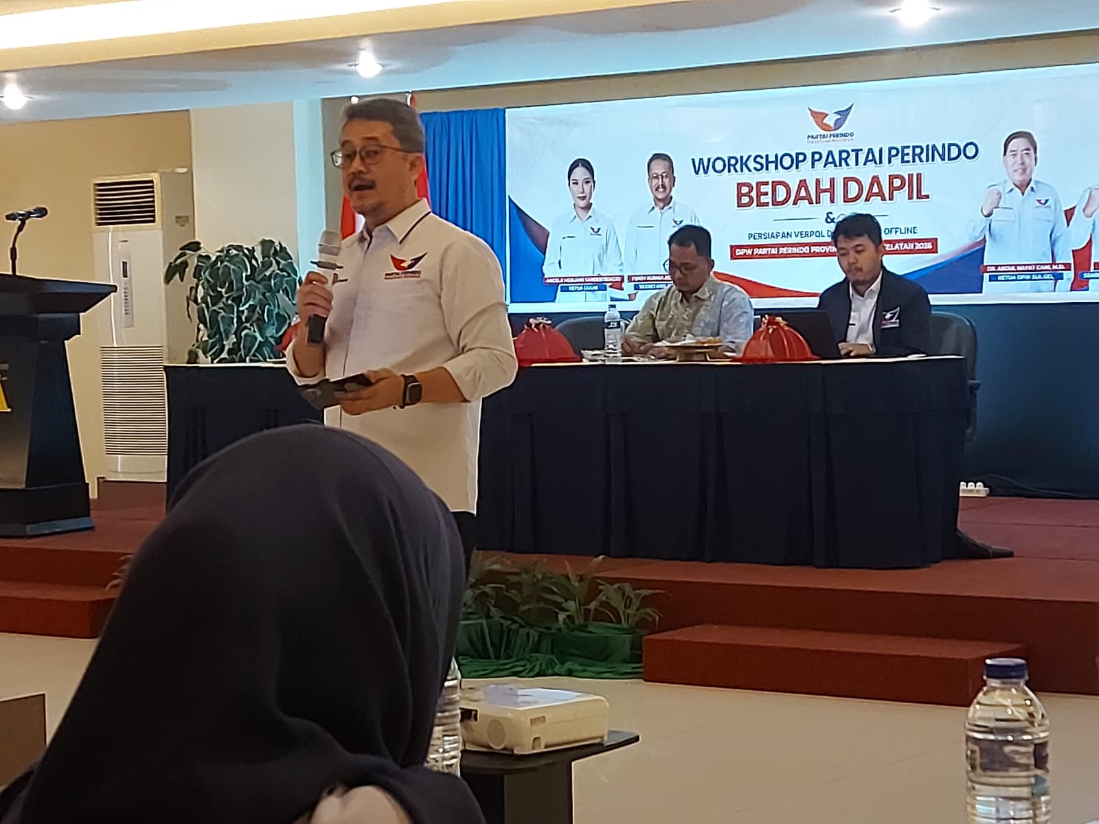 Kegiatan yang berlangsung selama dua hari, 15–16 September 2026, tersebut digelar di Hotel Grand Asia Makassar dan diikuti jajaran pengurus serta anggota legislatif Partai Perindo dari berbagai daerah di Sulawesi Selatan.