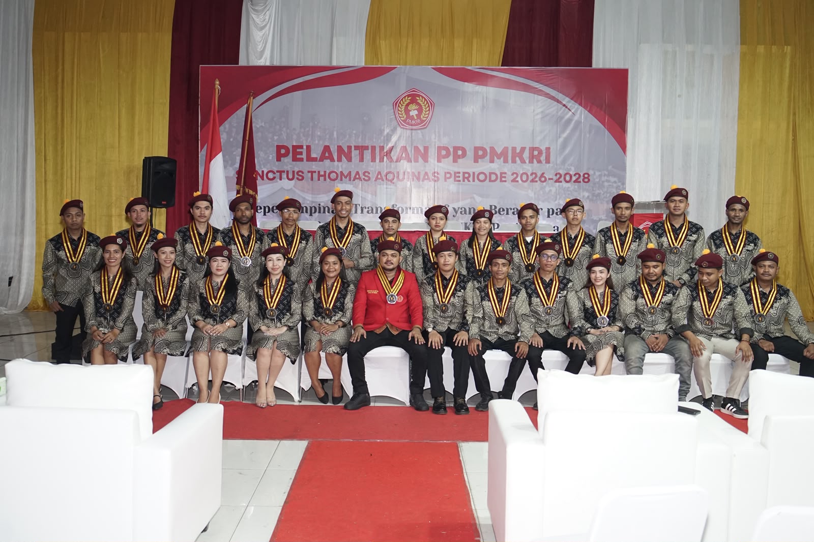 Pengurus Pusat Perhimpunan Mahasiswa Katolik Republik Indonesia (PP PMKRI) Periode 2026 - 2028 resmi dilantik.
