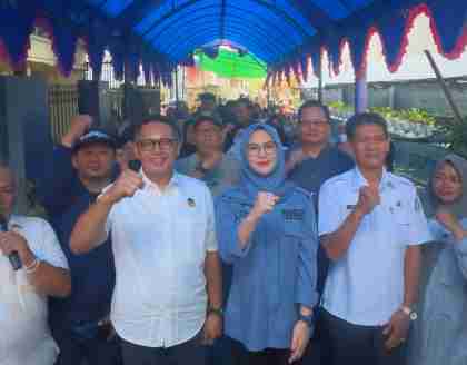 Ketua DPRD Kota Makassar, Supratman, menghadiri kegiatan Pengawasan APBD Provinsi Sulawesi Selatan Tahun Anggaran 2026 yang berlangsung di Kelurahan Karuwisi, Kecamatan Panakkukang, Kota Makassar.Jum'at,16 Oktober 2026.