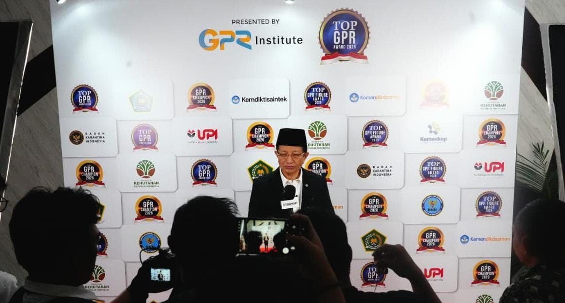 Apresiasi tersebut disampaikan setelah dirinya menerima _Top Government Public Relation (GPR) Figure Award 2026_ dalam subkategori Special Achievement for TOP Public Service Digital Transformation Figure 2026 pada ajang 6th TOP GPR Award 2026.